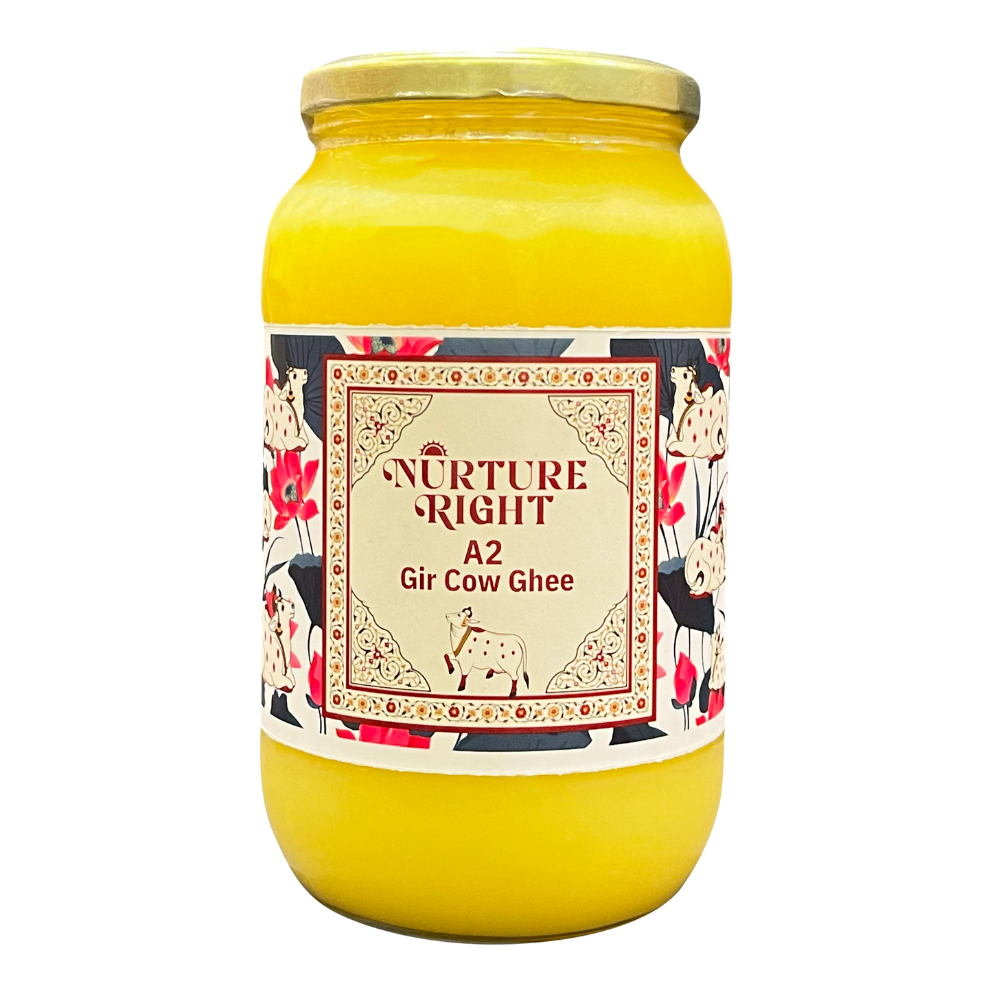 Nurture Right A2 Gir Cow Ghee - Pure and Natural Ghee for Health Benefits