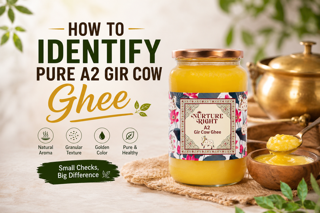 How to Identify Pure A2 Gir Cow Ghee