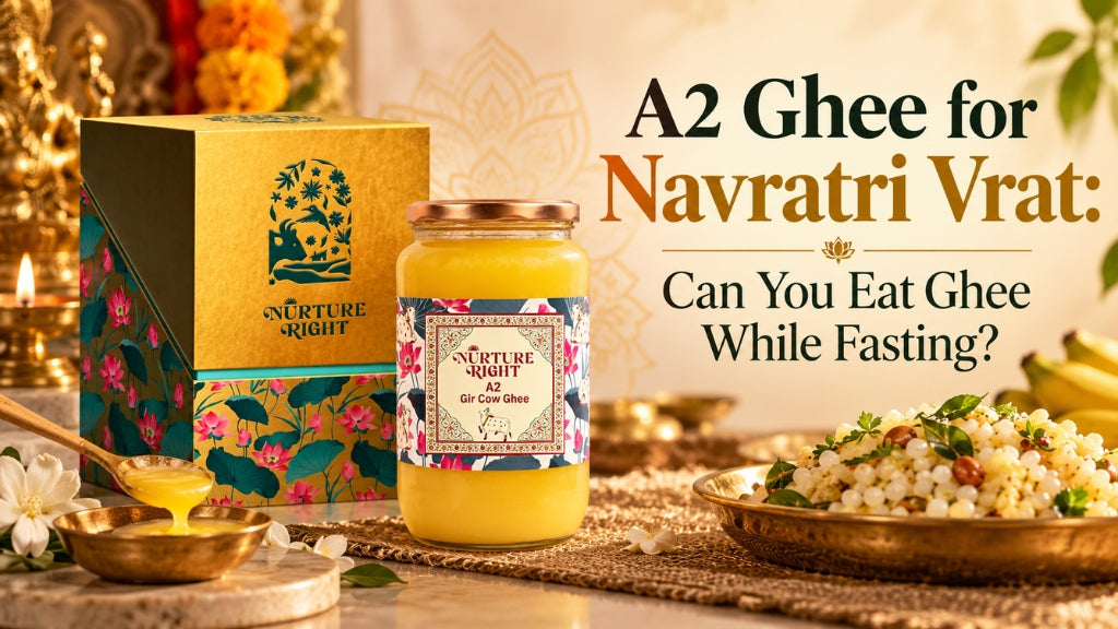A2 Ghee for Navratri Vrat: Can You Eat Ghee While Fasting?