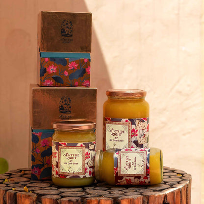 Nurture Right A2 Gir Cow Ghee - Pure and Natural Ghee for Health Benefits