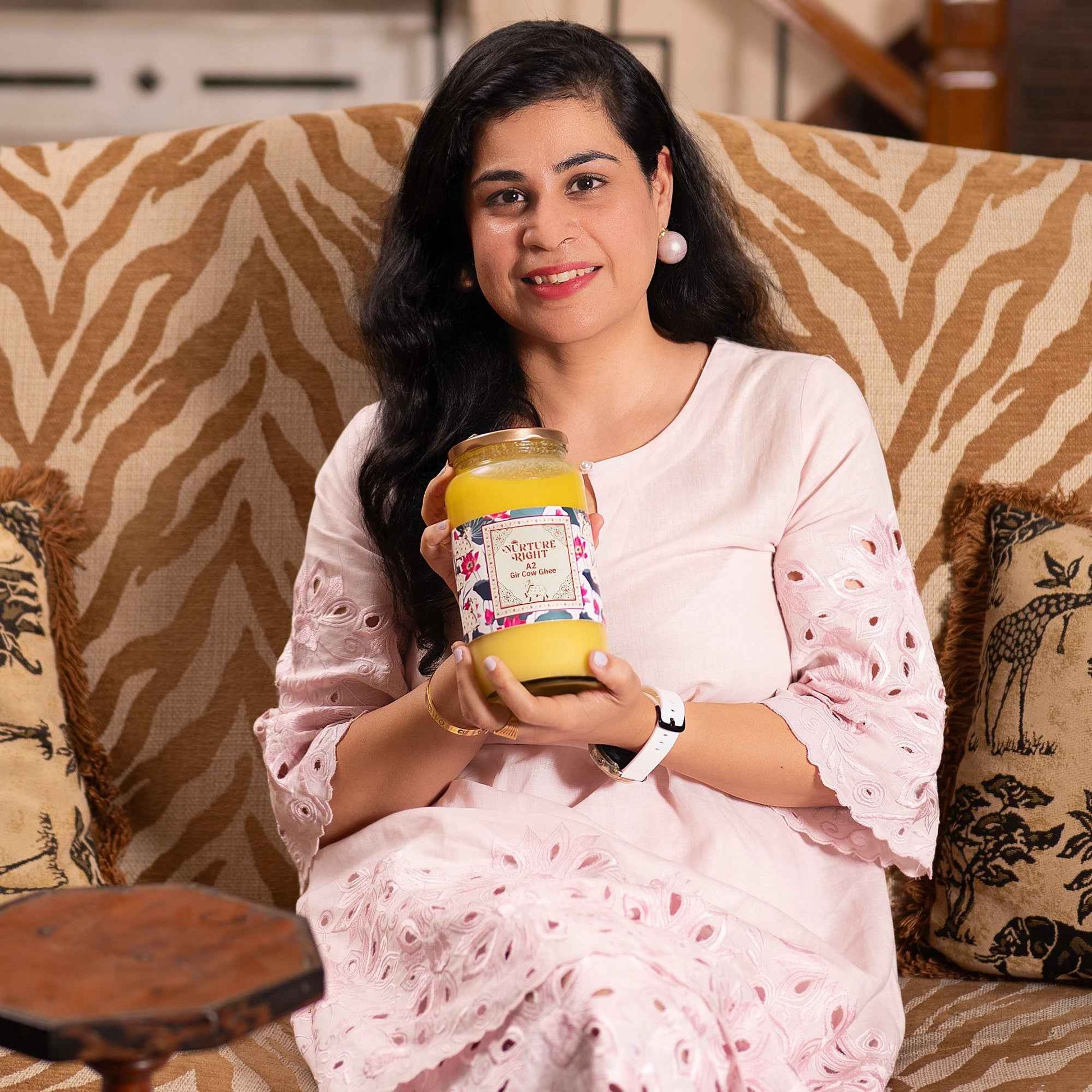 Nurture Right A2 Gir Cow Ghee - Pure and Natural Ghee for Health Benefits
