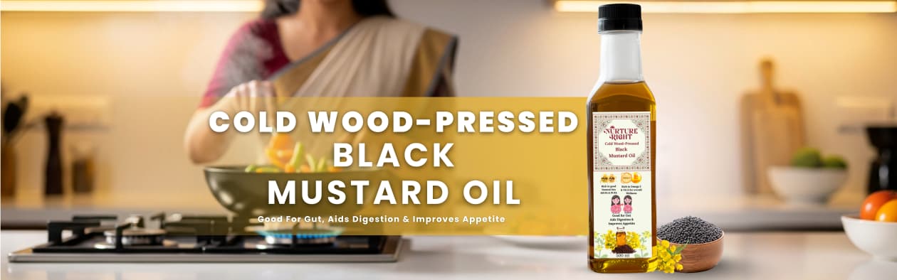 Cold Wood Pressed Black Mustard Oil